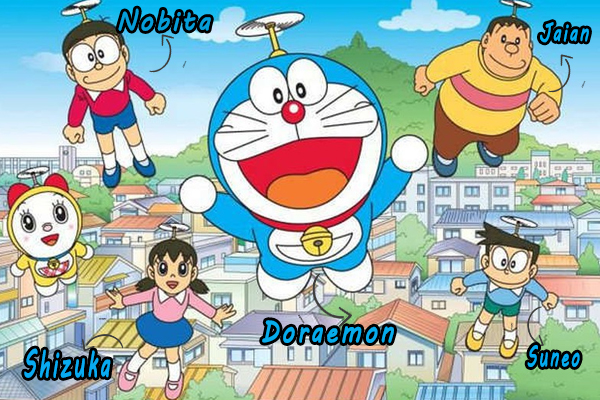 Tên các nhân vật trong Doraemon là gì