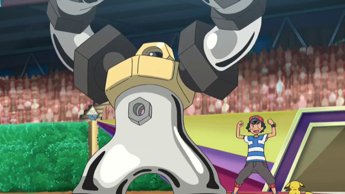 Pokémon Arts and Facts - on hiatus on Twitter: "Melmetal is Ash's only Pokemon he used in the Sun and Moon series to have never performed a Z-Move. https://t.co/oBZbxq5wOr" / Twitter