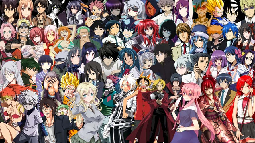 Người Nhật có tin rằng tóc của những nhân vật anime có đủ loại màu sắc