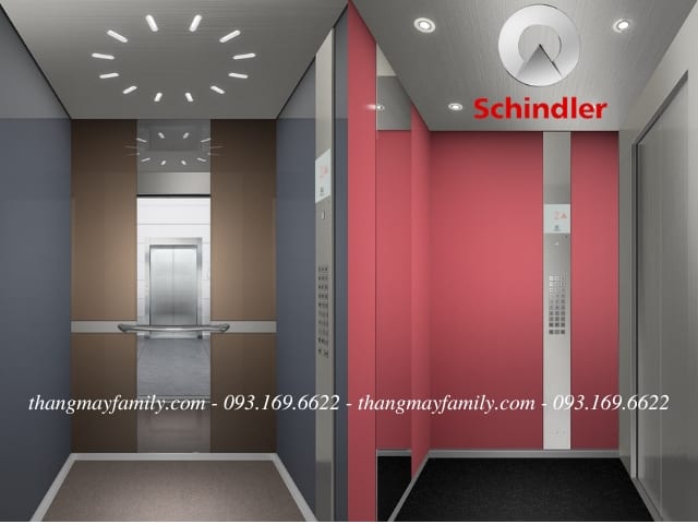 Thang máy Schindler - Thương hiệu nổi tiếng Thụy Sỹ