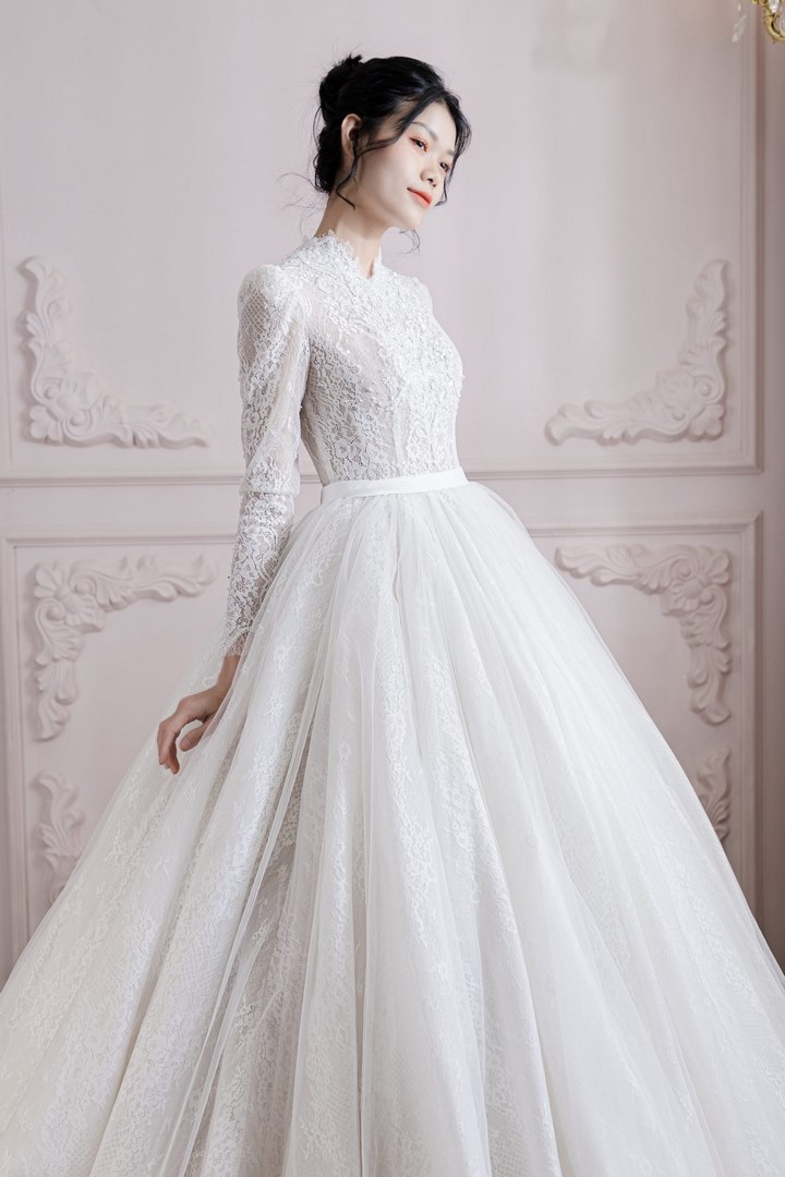 14 mẫu Váy cưới tay phồng độc đáo dẫn đầu xu hướng thiết kế 2023  Nicole  Bridal