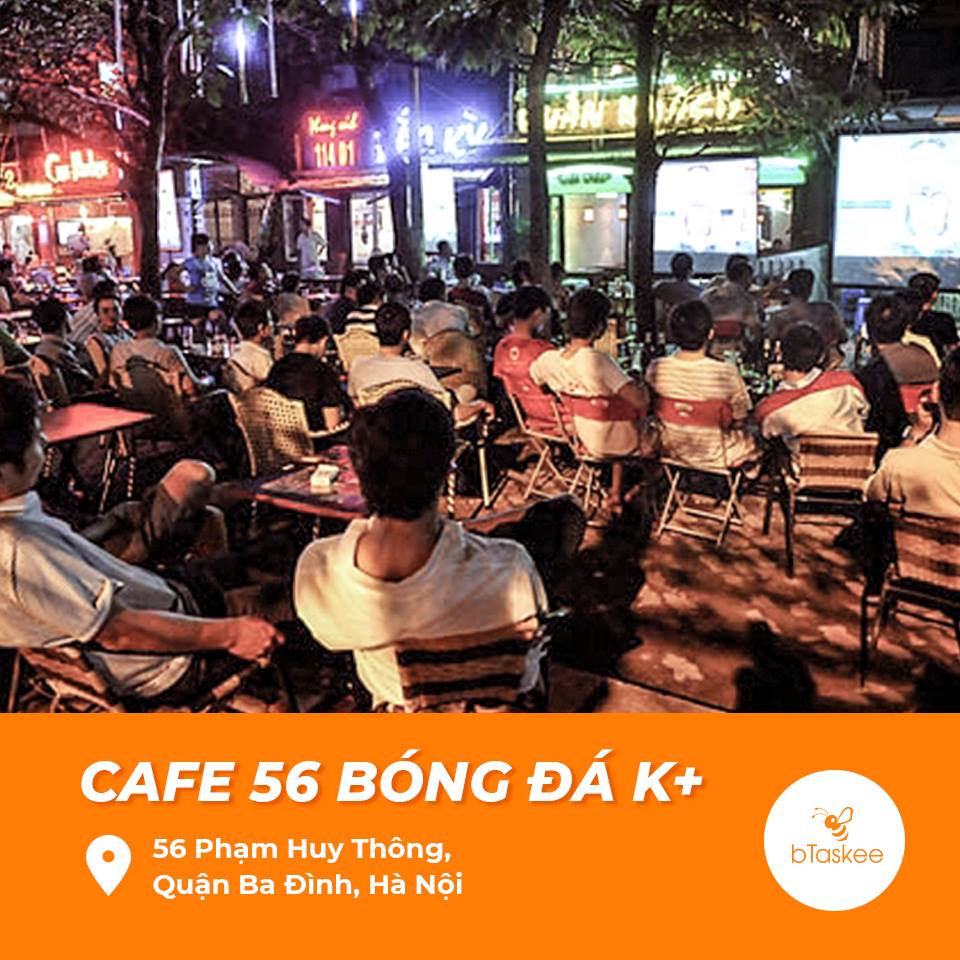 Tràn Ngập Không Khí Cùng Top 6 Quán Cafe Xem Bóng Đá Hà Nội